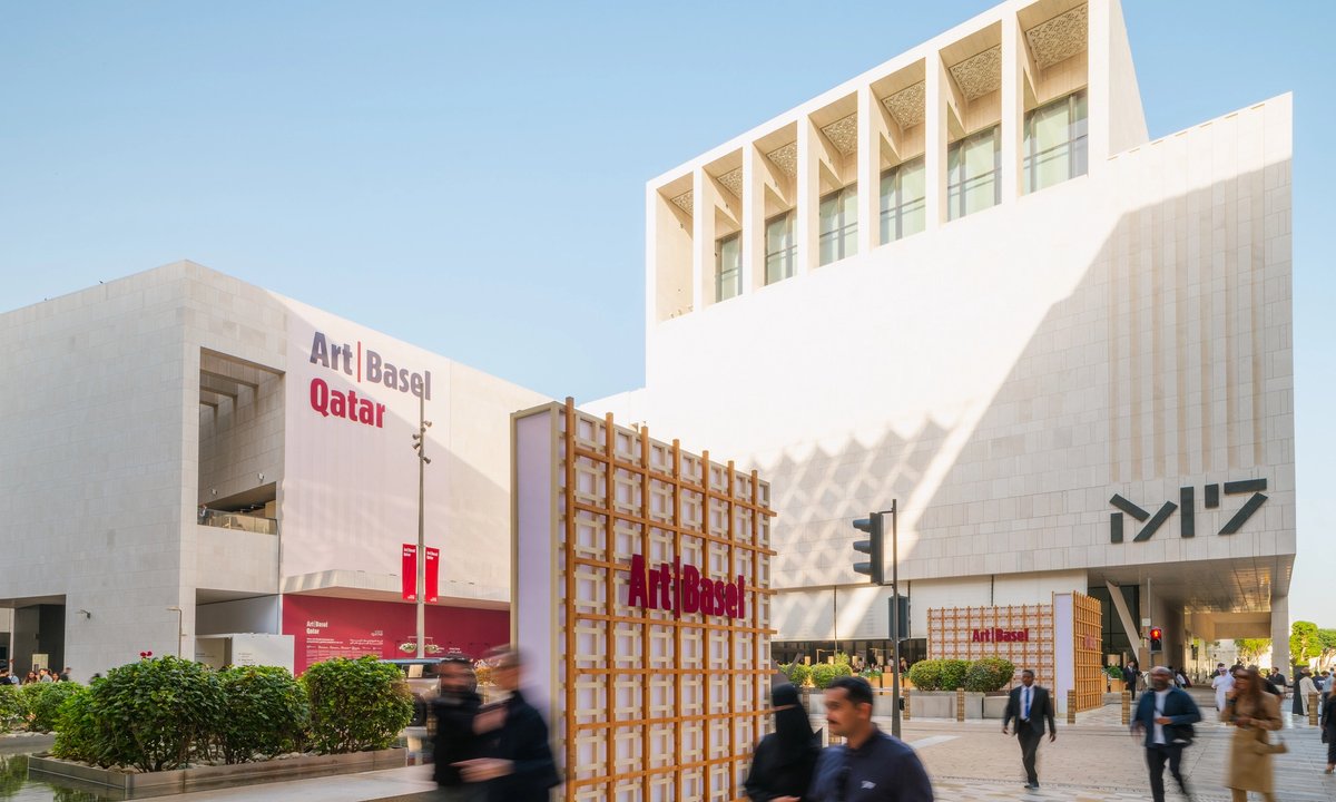 Art Basel Qatar VIP day: fair's debut encourages patience