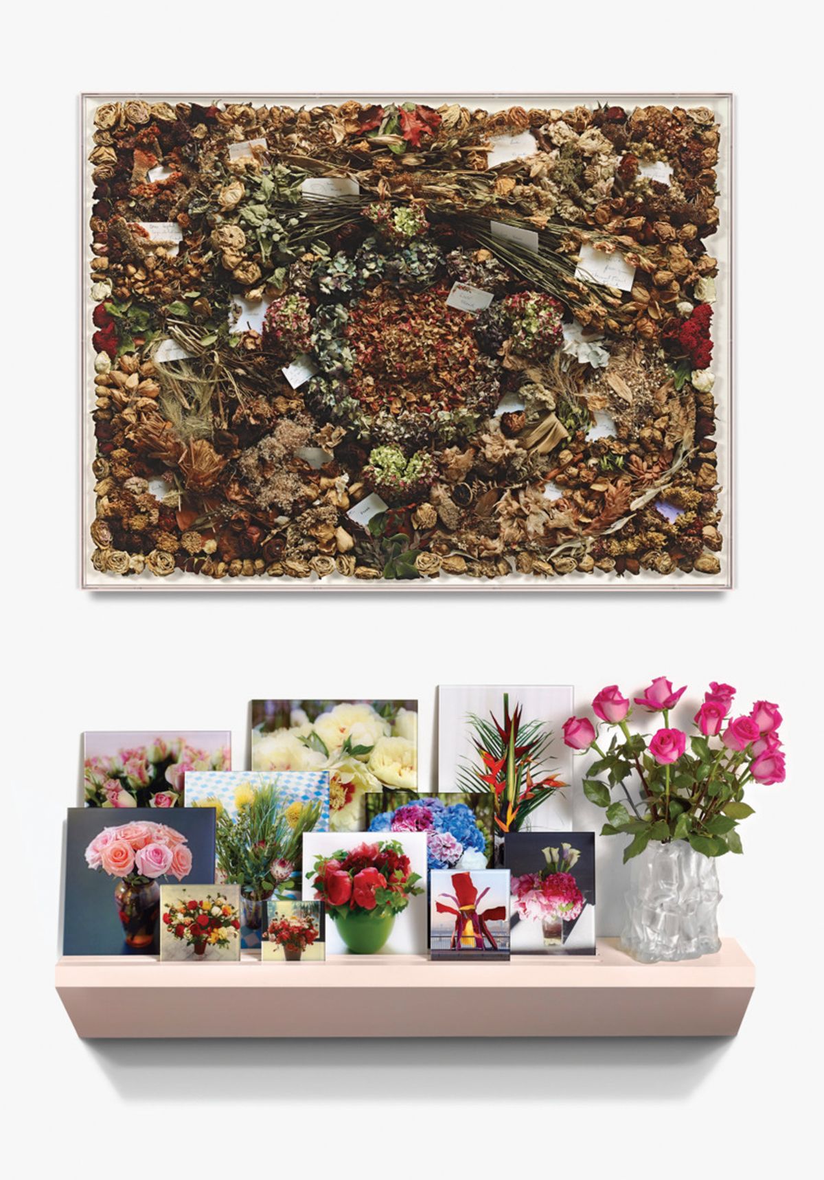 Sophie Calle’s In Memory of Frank Gehry’s Flowers (2014)

Courtesy the artist and Gemini G.E.L.; © 2014 Sophie Calle and Gemini G.E.L. LLC; © 2024 Artists Rights Society (ARS), New York/ADAGP, Paris