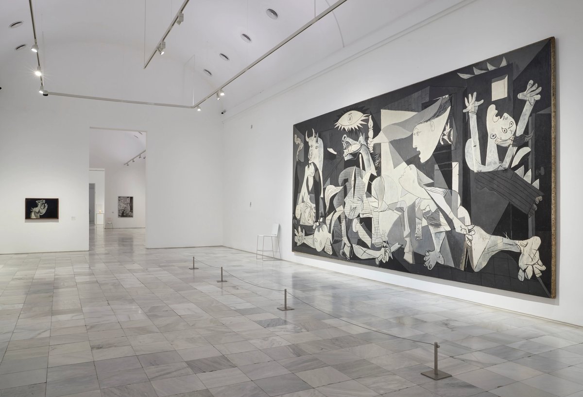Pablo Picasso's Guernica (1937)
Museo Nacional Centro de Arte Reina Sofía © Sucesión Pablo Picasso. VEGAP. 2023