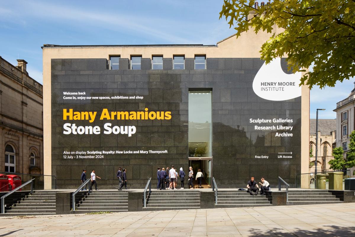 The façade of the newly redeveloped Henry Moore Institute

Photo: Richard Chivers