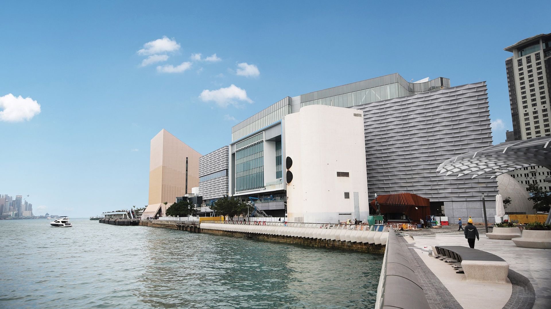 The Hong Kong Museum of Art is reopening on the Kowloon side of Victoria Harbour after a four-year HK$934m ($119m) expansion Courtesy of the Hong Kong Museum of Art
