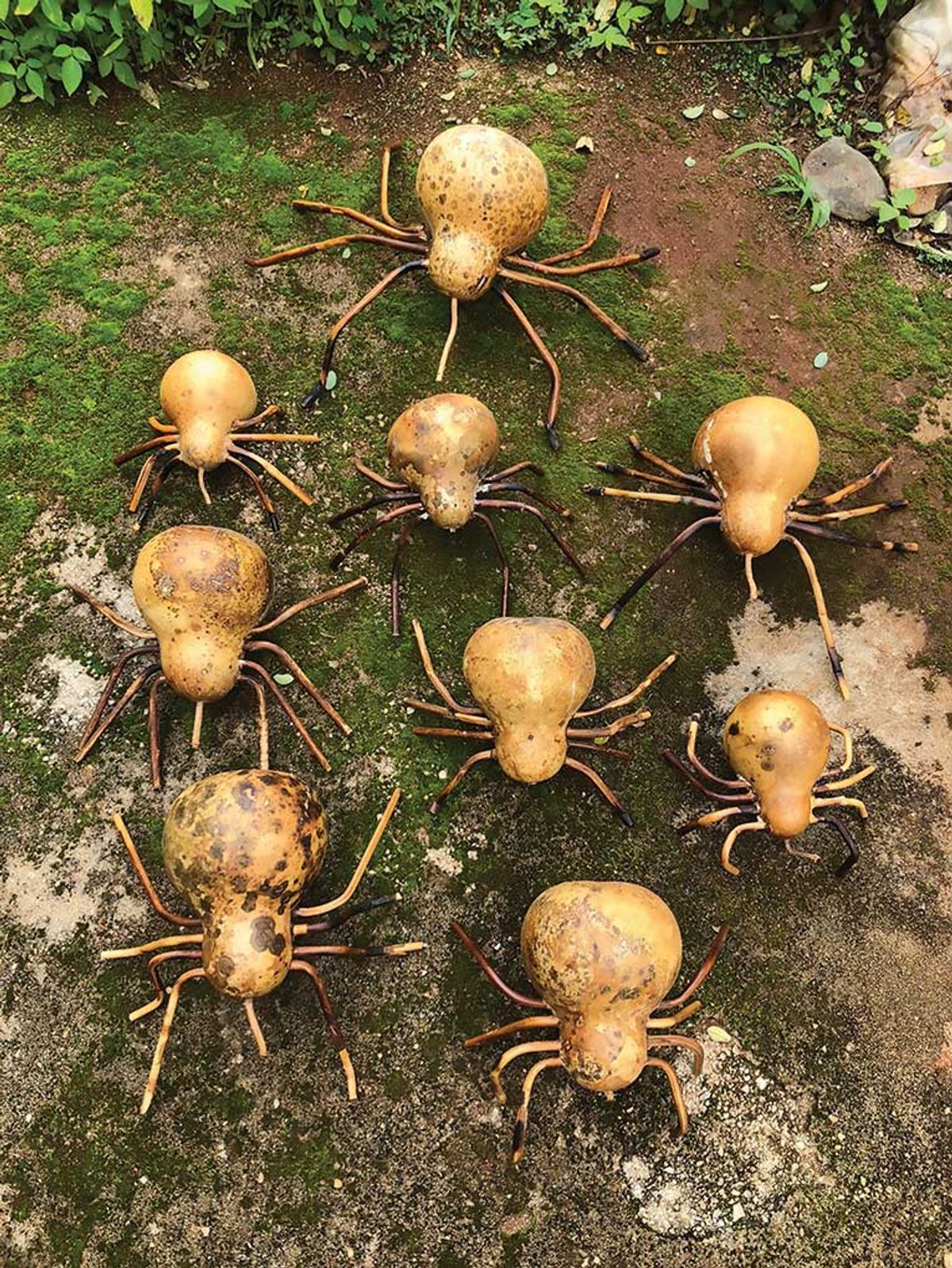 The dissident artist Htein Lin’s Arachnid Enclave (2024) 
© Htein Lin