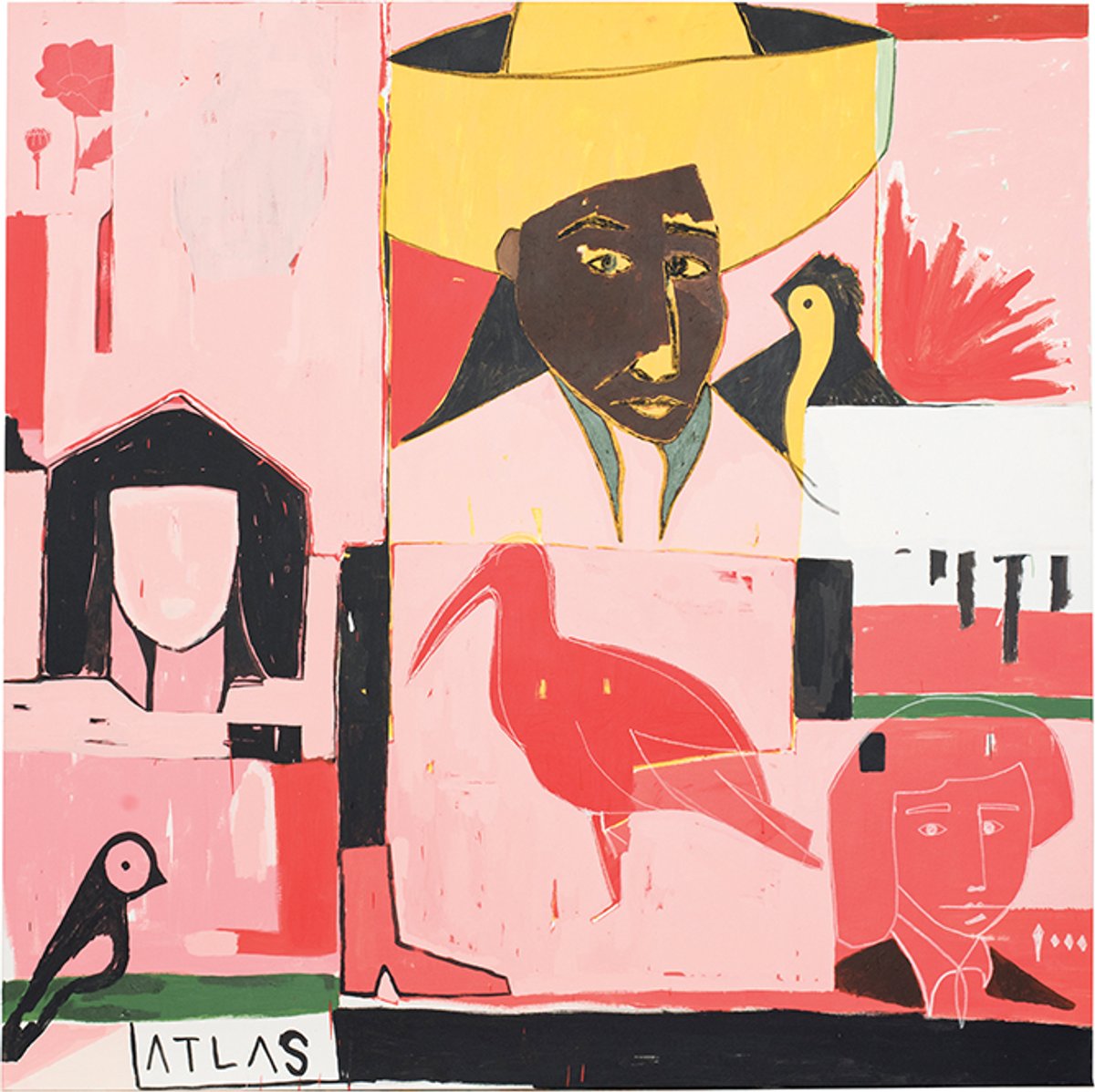 Atlas #2 (2017) by Farshad Farzankia, one of the artists taking part in Residents at Art Dubai The artist and Galerie Kornfeld