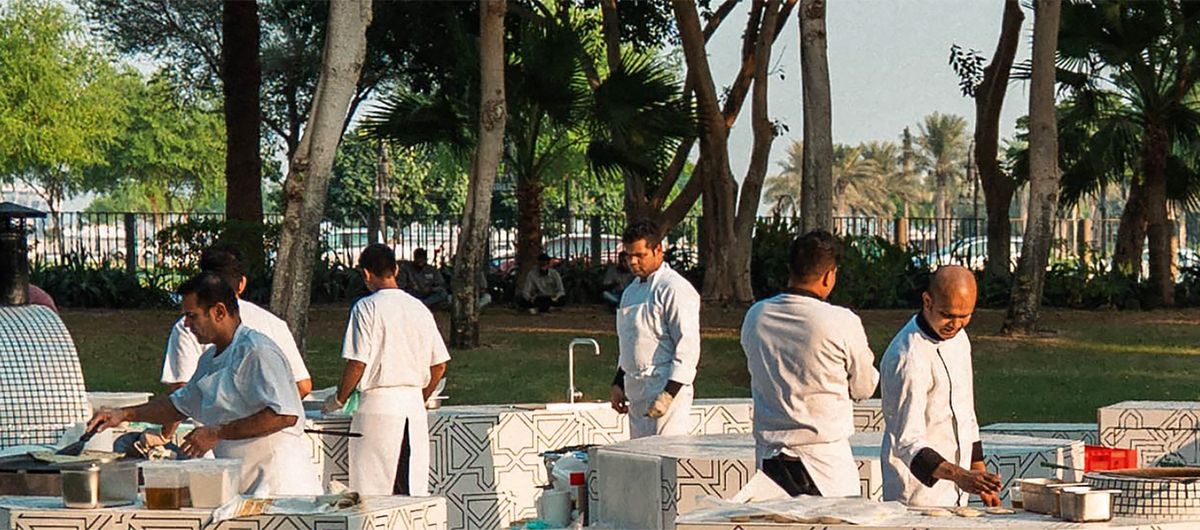 Rirkrit Tiravanija’s Friday baking sessions, which aim to encourage community engagement, are inspired by the Argentine artist Victor Grippo Qatar Museums