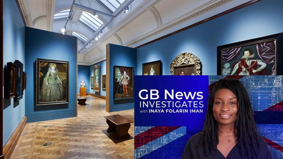 Inaya Folarin Iman (inset right) has been appointed a trustee of the National Portrait Gallery, London
