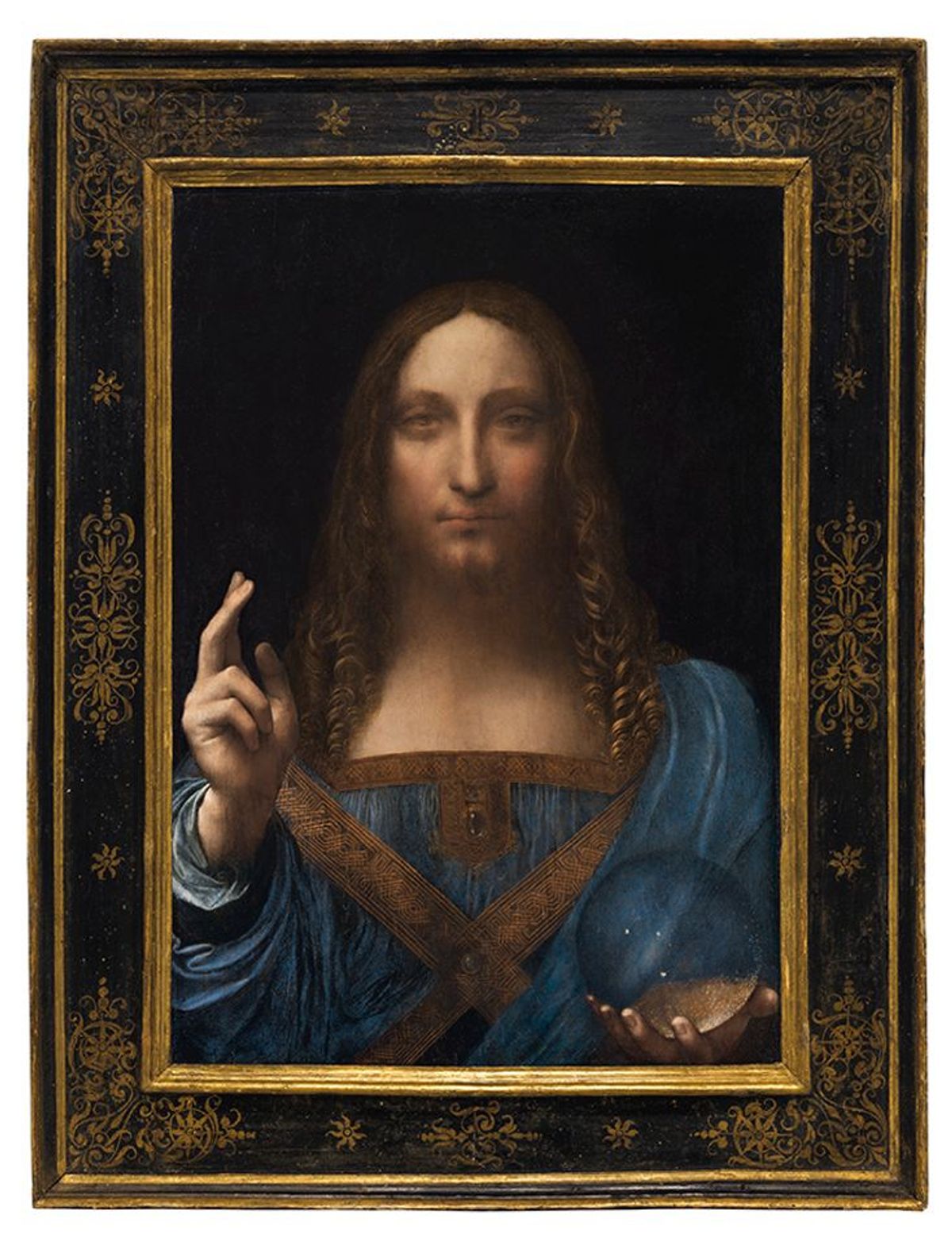Leonardo da Vinci's Salvator Mundi (circa 1500) © Courtesy of Christie's Images LTD 2017