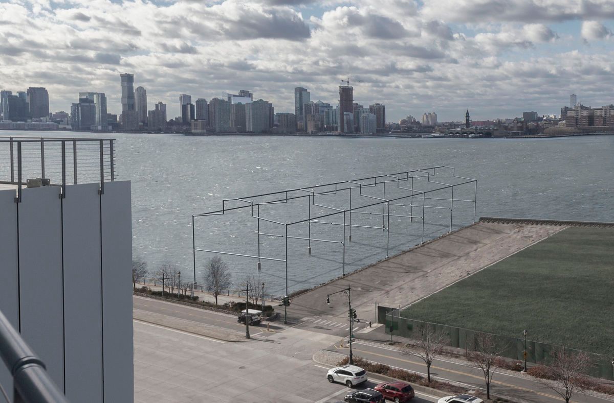 Rendering of the proposed project Day's End by David Hammons Courtesy Guy Nordenson and Associates