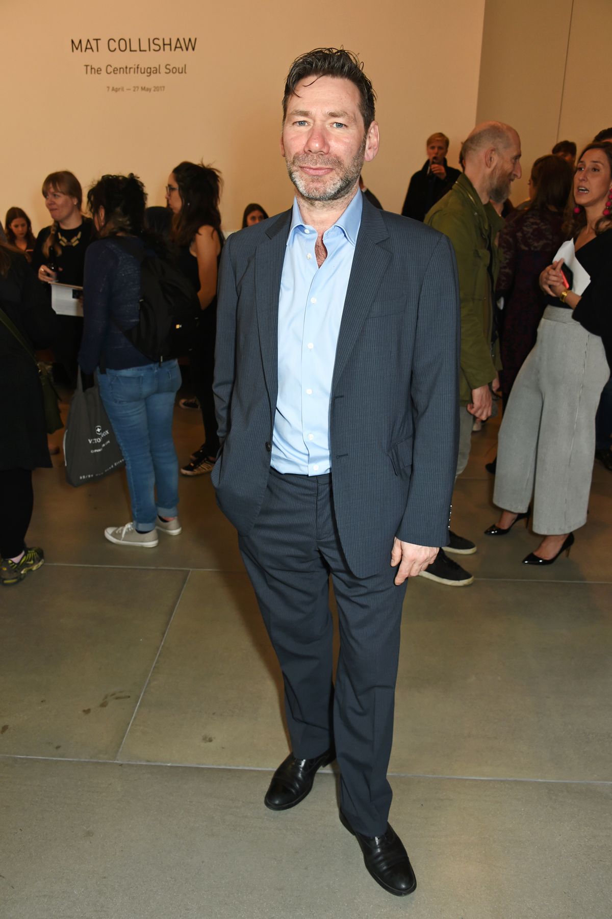 Mat Collishaw at the private view of his exhibition Centrifugal Soul at Blain Southern in 2017 Photo by David M. Benett/Dave Benett/Getty Images for Blain Southern