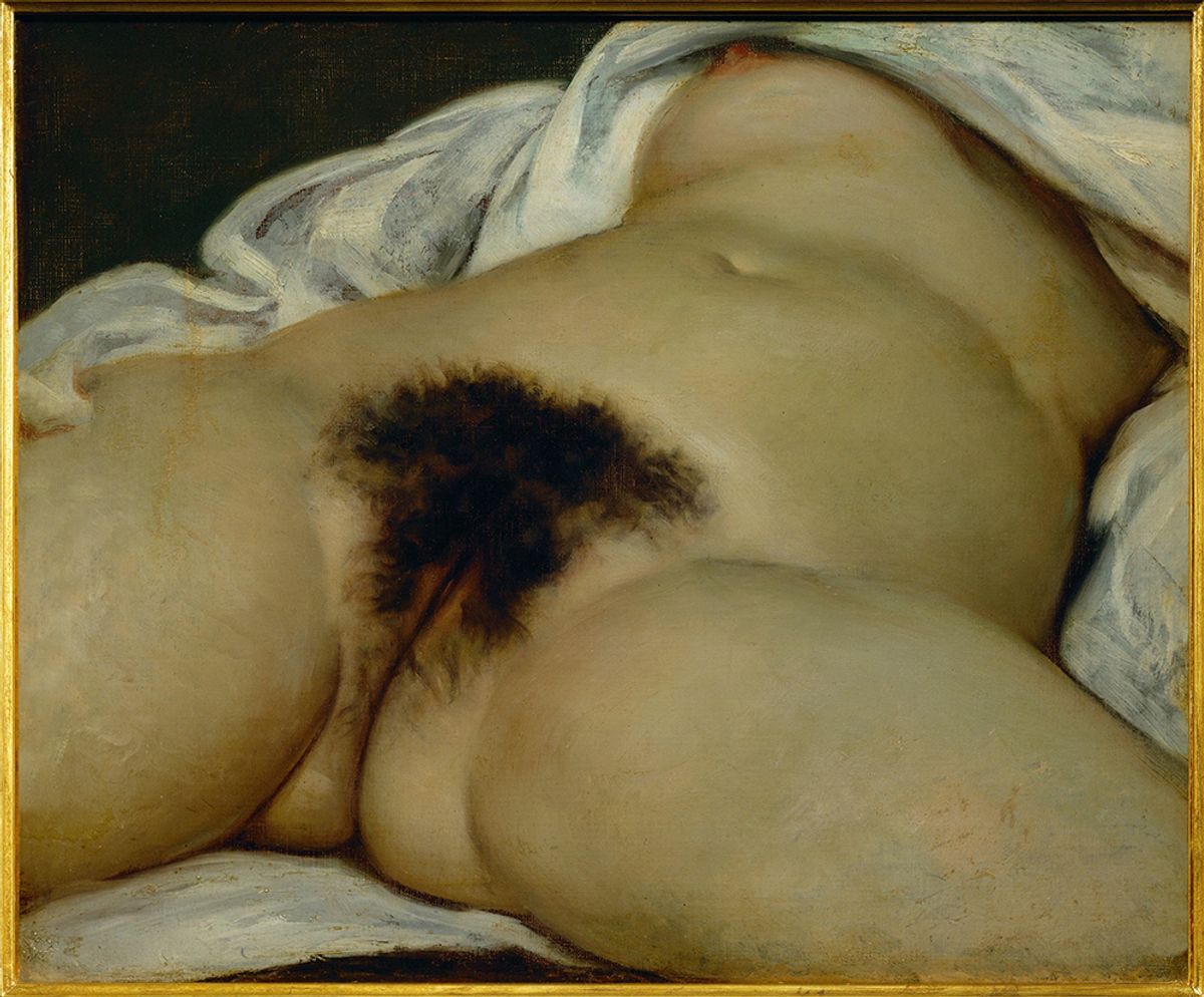 Gustave Courbet, L'Origine du monde (Origin of the World, 1866) 