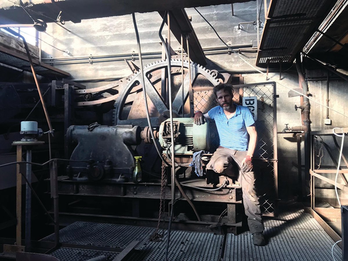 Pablo Wendel says that biomass energy production will be a "performance in itself" Courtesy E-WERK Luckenwalde