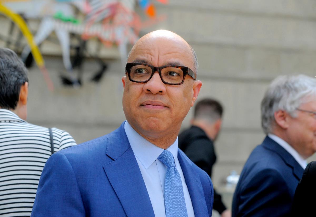 Ford Foundation President Darren Walker attends a reception at the Charles H. Wright Museum in Detroit Steve Perez/Detroit News via AP
