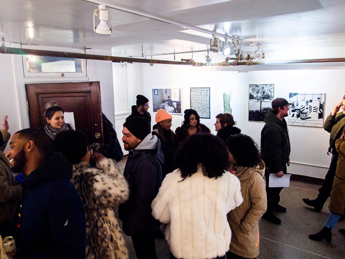 Bulk Space's Show Us Some Love fundraiser at Dubois Basement Photo by Sarah C. Blanchette