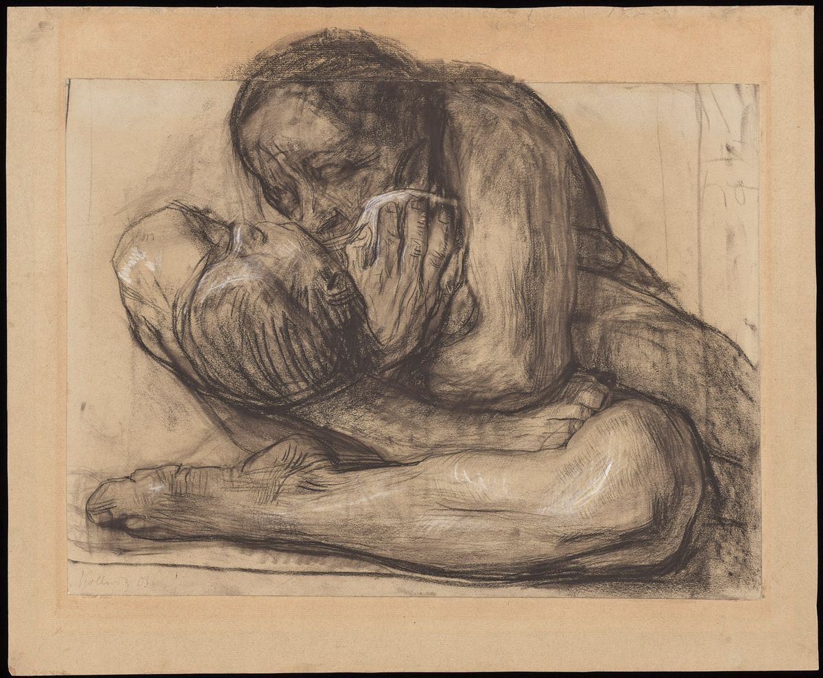 Woman with Dead Child (1903), one of the 650 works that Richard Simms gave to the Getty © 2019 Artists Rights Society (ARS), New York