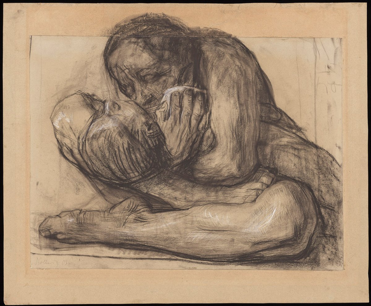 Woman with Dead Child (1903), one of the 650 works that Richard Simms gave to the Getty © 2019 Artists Rights Society (ARS), New York