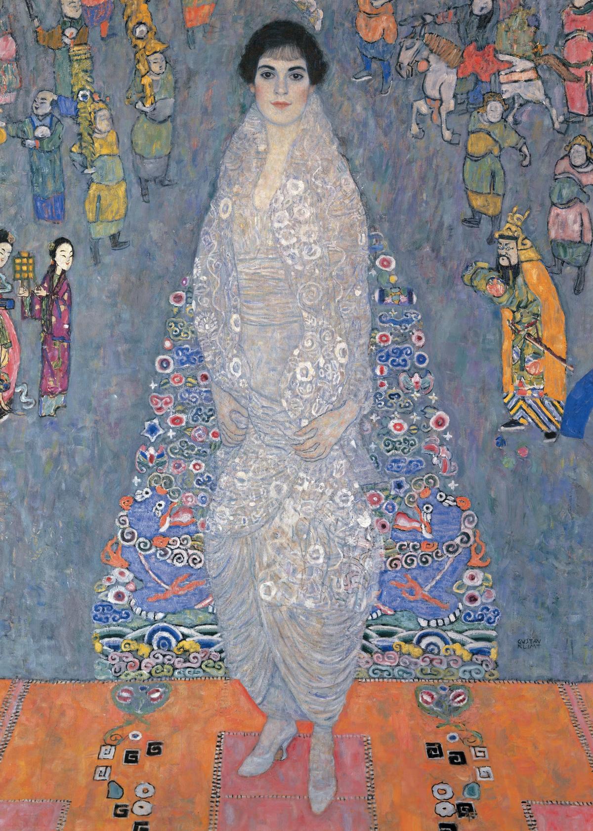 Gustav Klimt's Bildnis Elisabeth Lederer (Portrait of Elisabeth Lederer, 1914-16) came to market with an on-request estimate $150m (estimates are calculated without fees) and ultimately sold for a hammer price of $205m ($236.3m with fees)

Courtesy Sotheby's