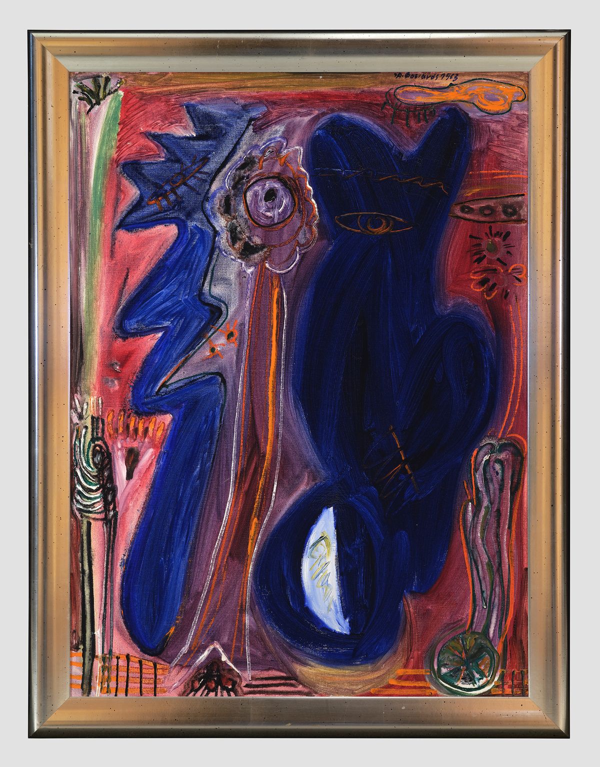 Alekos Fassianos's Untitled is one of the works being donated to the National Gallery of Greece Courtesy of Alekos Fassianos Estate; photo: Markou Nikos