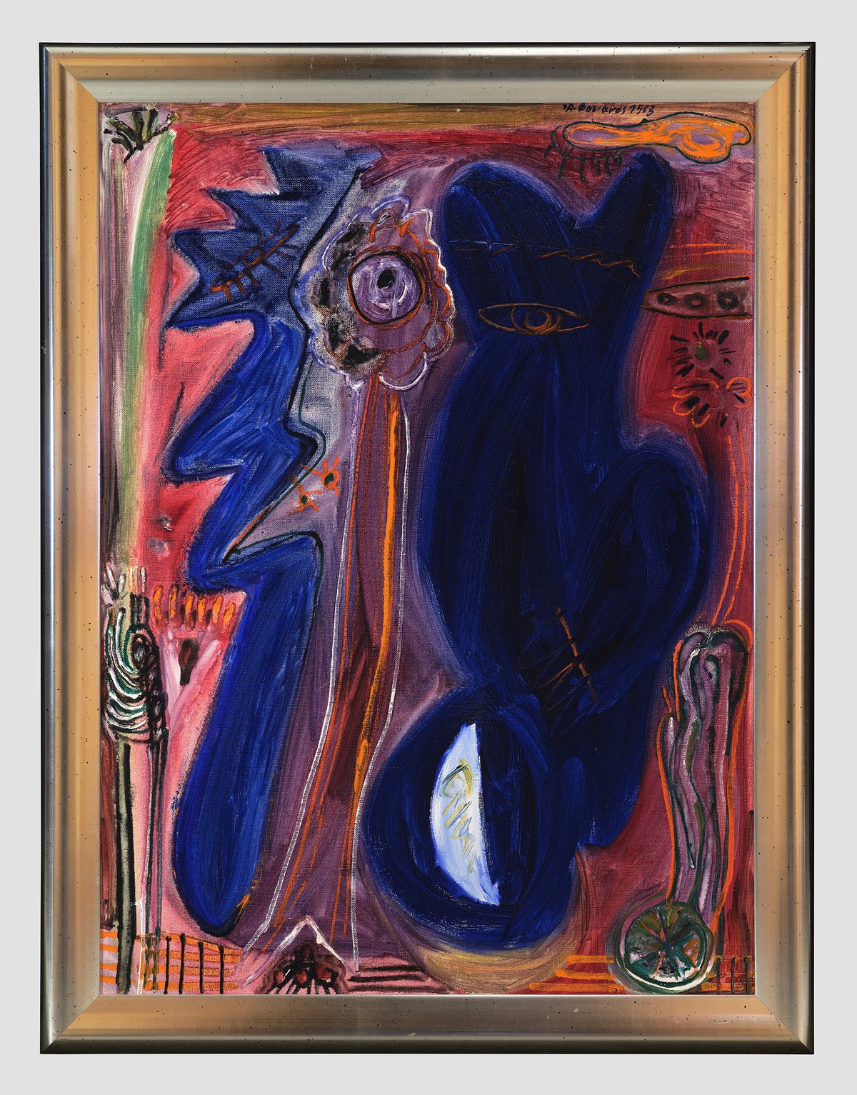 Alekos Fassianos's Untitled is one of the works being donated to the National Gallery of Greece Courtesy of Alekos Fassianos Estate; photo: Markou Nikos