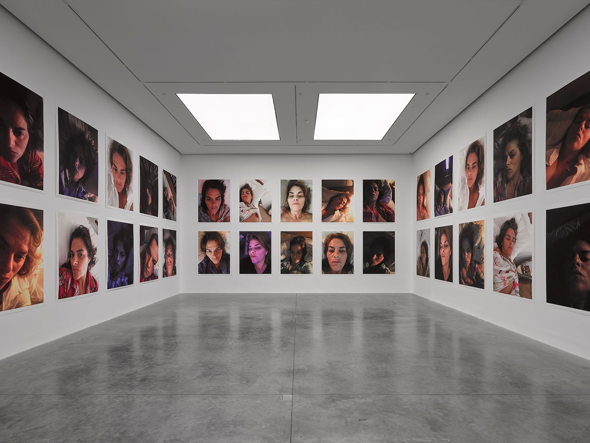 Installation view of Tracey Emin's show A Fortnight of Tears at White Cube Bermondsey, London © Tracey Emin. All rights reserved, DACS 2017. Photo © White Cube (Theo Christelis)