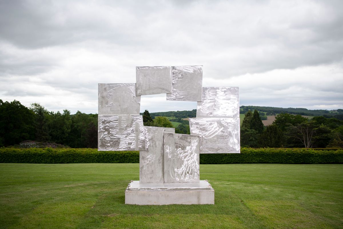David Smith's Untitled (Candida) (1965) at Yorkshire Sculpture Park © 2019 The Estate of David Smith, Licensed by VAGA at Artists Rights Society (ARS), NY. Courtesy YSP. Photo © Jonty Wilde