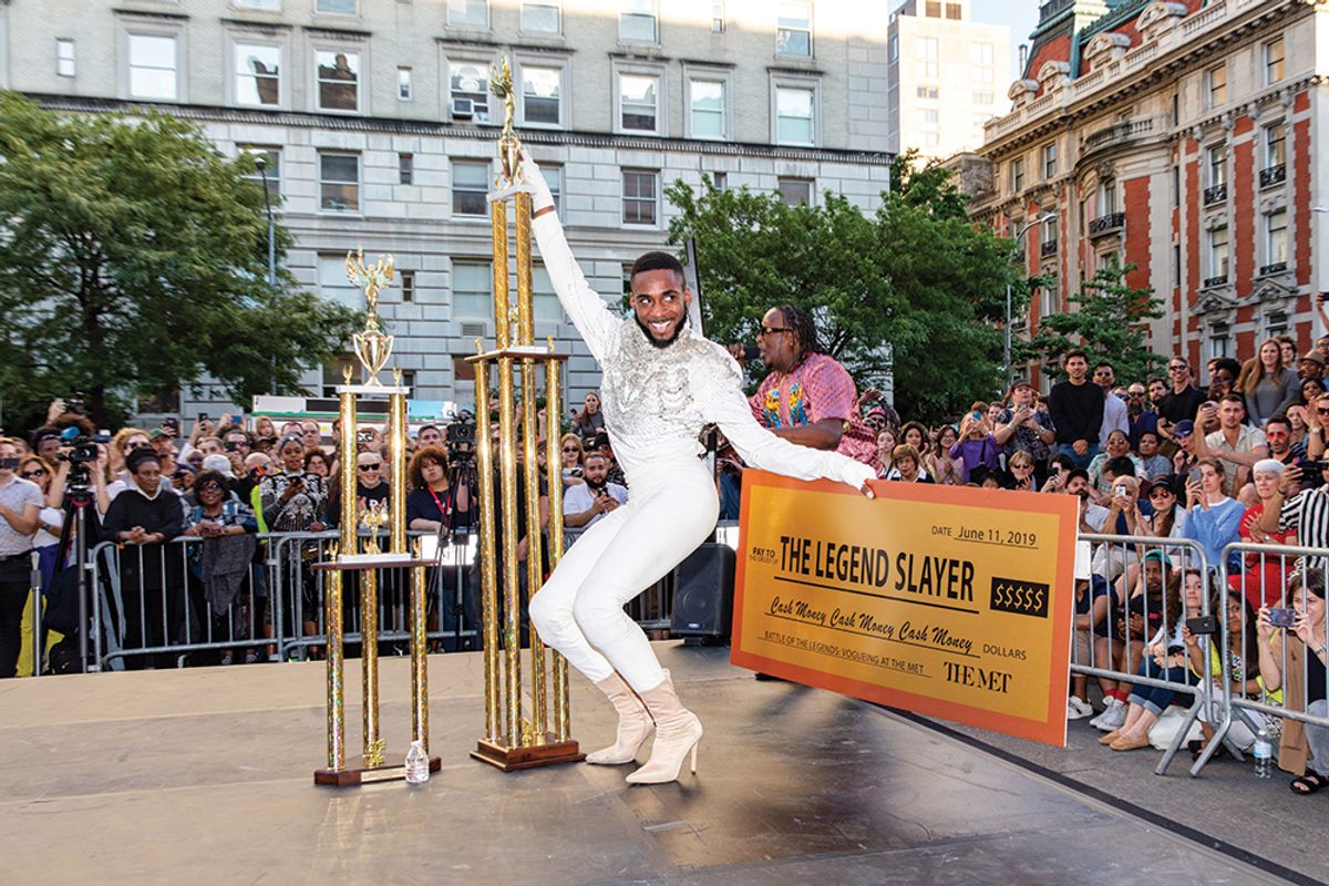 "The Legend Slayer" Malik Mugler at the Battle of the Legends: Vogueing at the Met © BFA.com/Benjamin Lozovsky