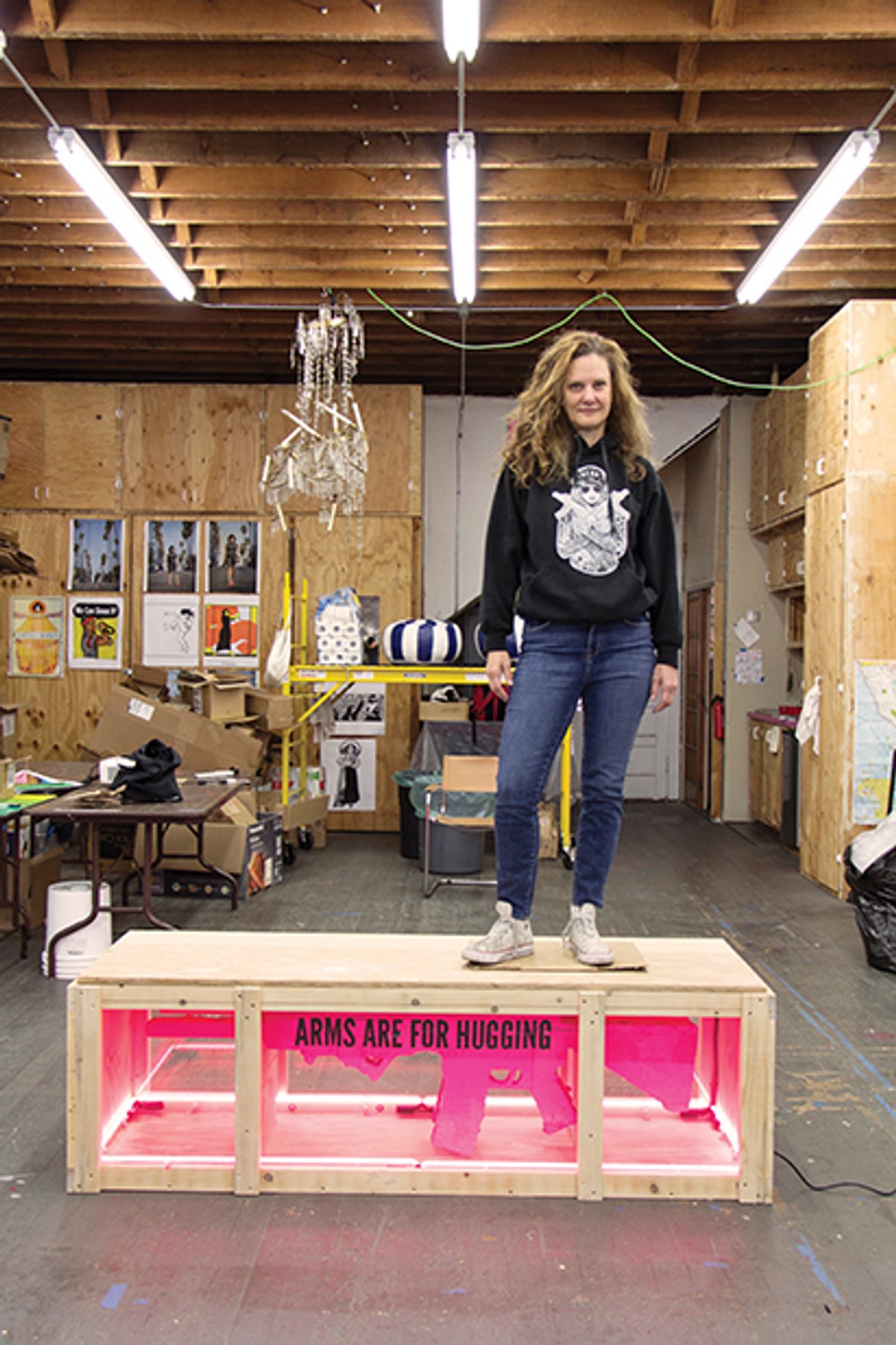 Andrea Bowers; 2018 © Angel Alvarado