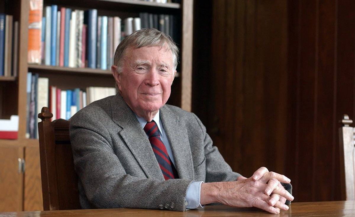 Vincent Scully Photo courtesy Yale University