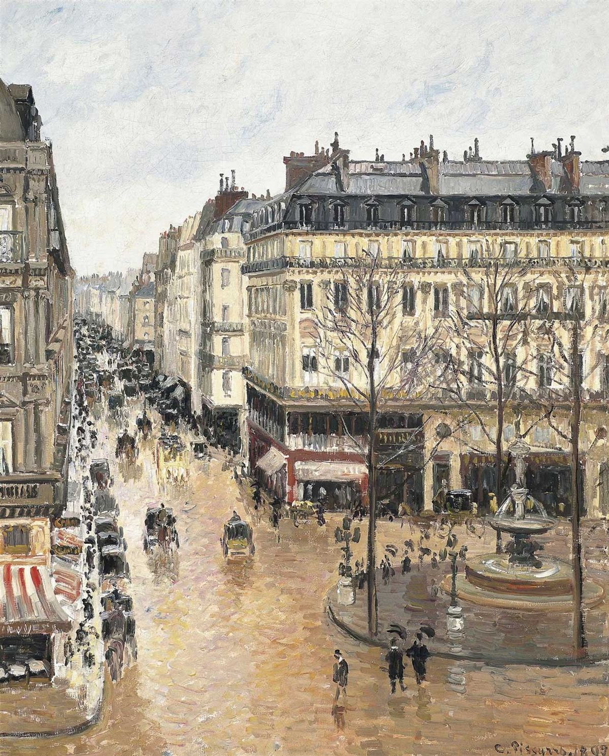 Acquisitive prescription: Pissarro’s Rue St Honoré, après-midi, effet de pluie (1897)

Museo Nacional Thyssen-Bornemisza, via Wikimedia