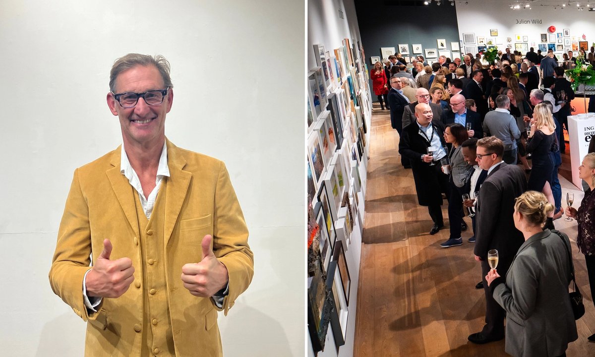 Pop art—sports star Tony Adams and H from Steps become curators Pop art—sports star Tony Adams and H from Steps become curators