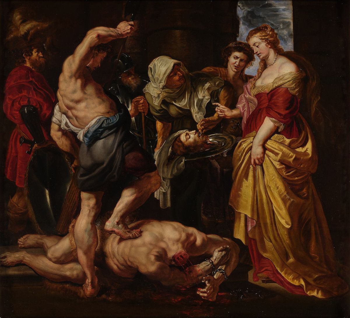 Peter Paul Rubens, Salome presented with the severed head of Saint John the Baptist (around 1609), est $25m-$35m Courtesy Sotheby's