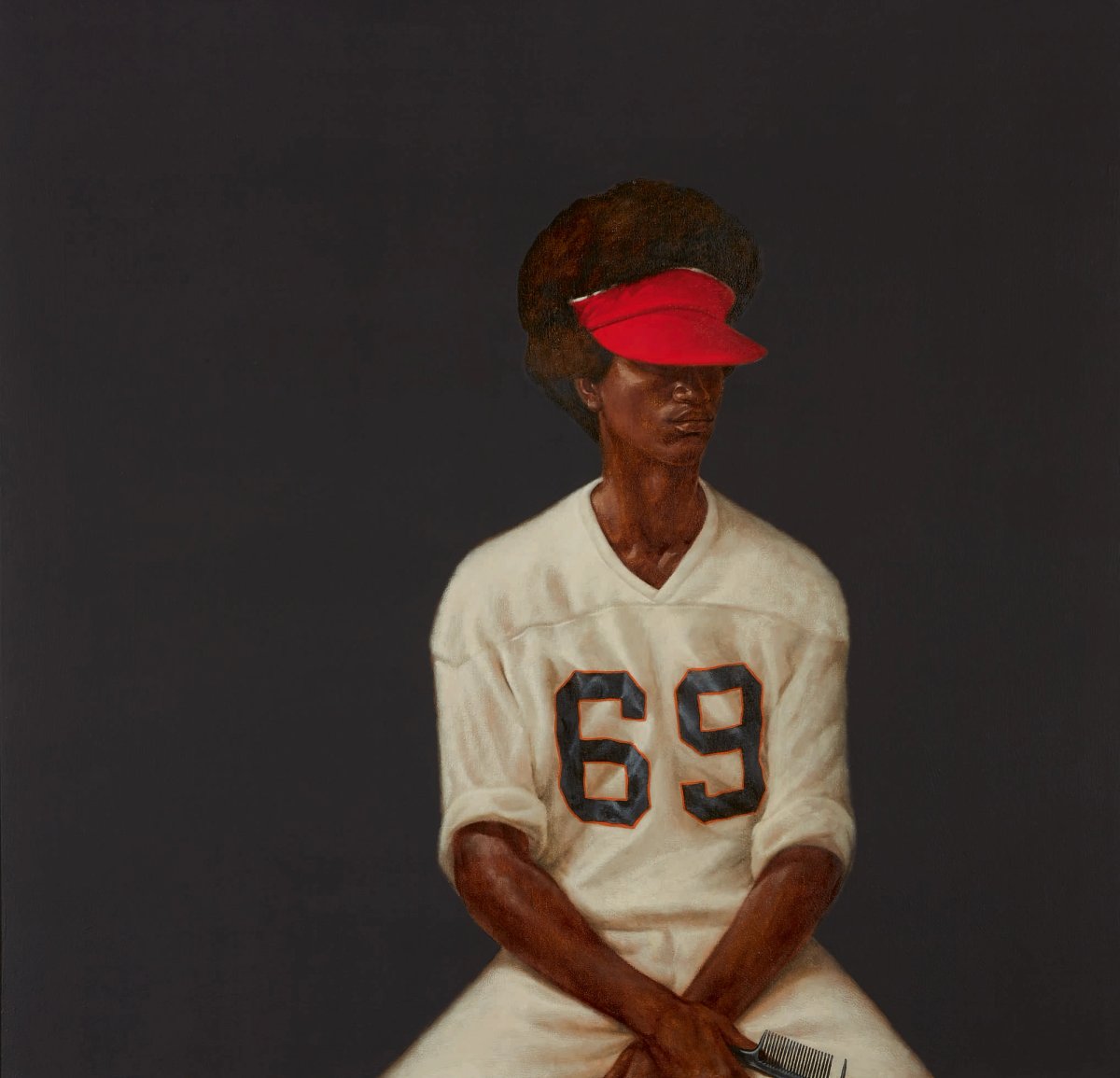 Barkley Hendricks's Mr. Johnson (Sammy from Miami) Courtesy of Sotheby's
