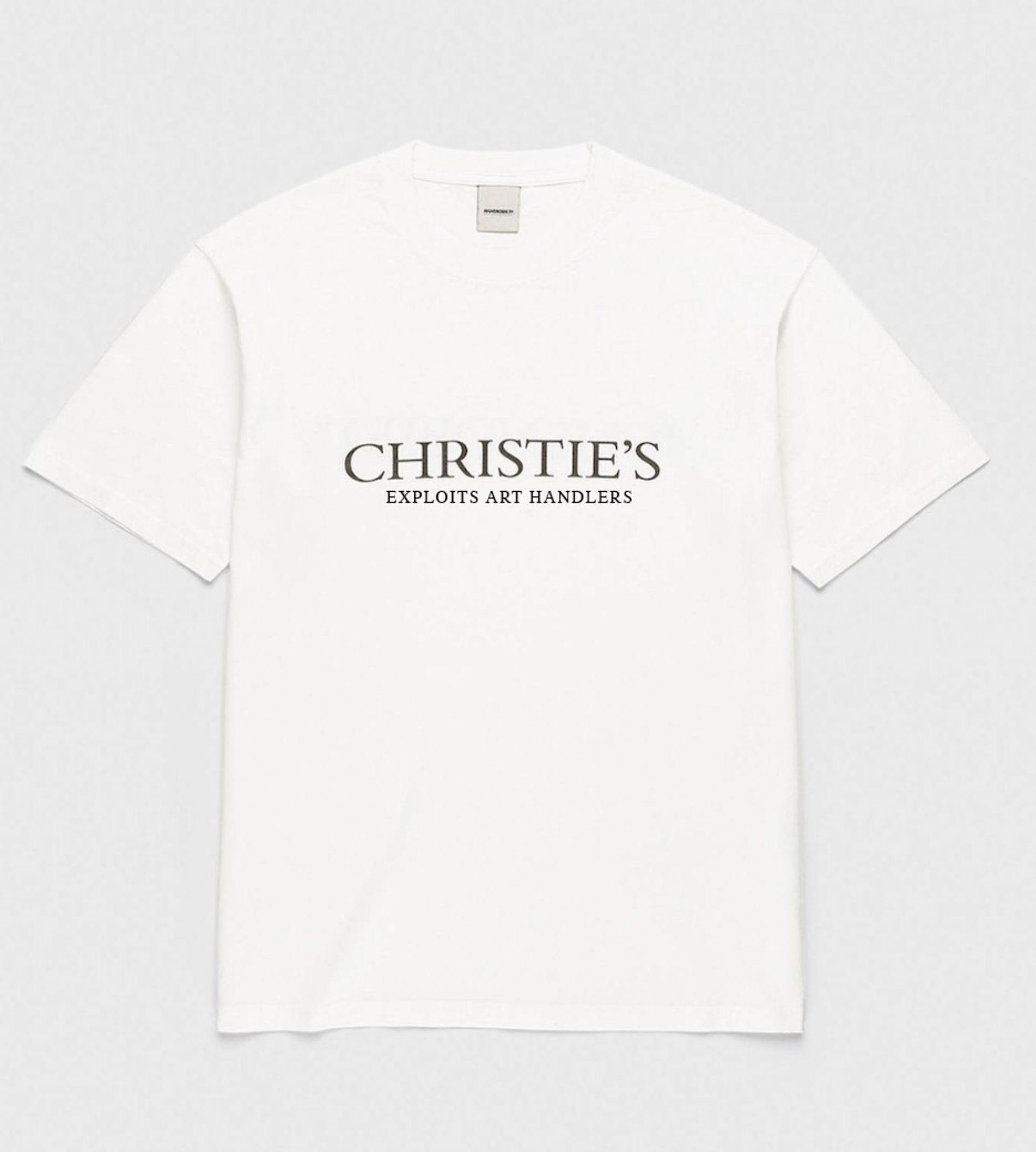 Christie's comes under fire for 'art handler' streetwear collaboration
