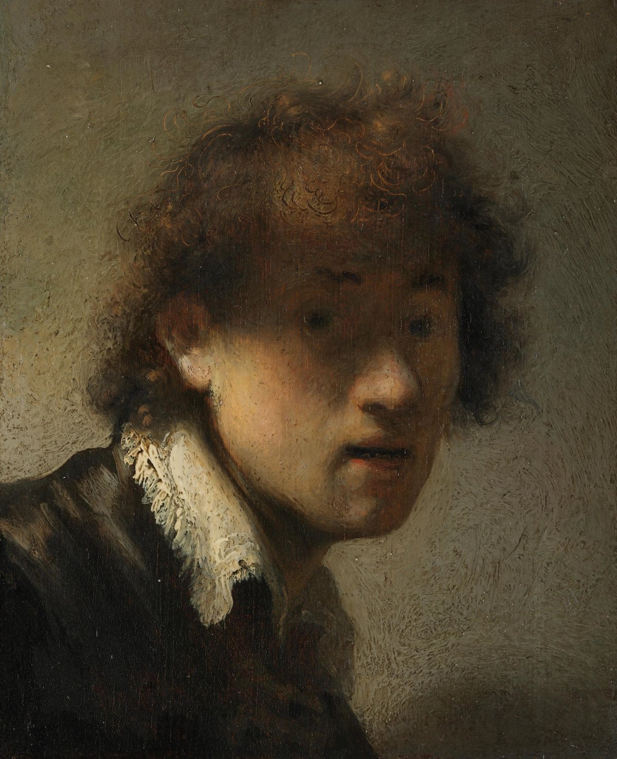 Rembrandt’s Youthful Self-portrait (1629) was smuggled out of Gotha by a former director of the Ducal Museum
Bayerische Staatsgemäldesammlungen – Alte Pinakothek München