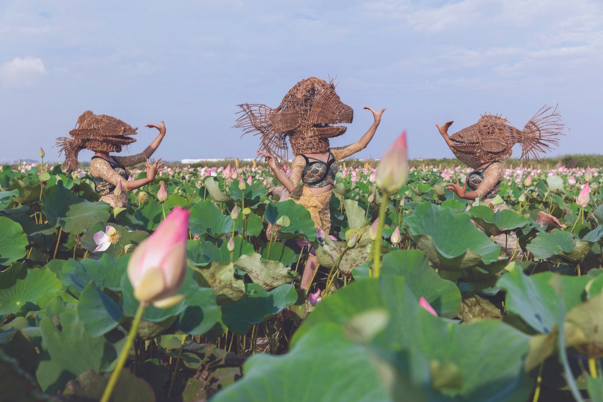 A still from Khvay Samnang’s Calling for Rain (2021), which is inspired by the epic Cambodian poem Reamker Image: © the artist; courtesy of Tomio Koyama Gallery