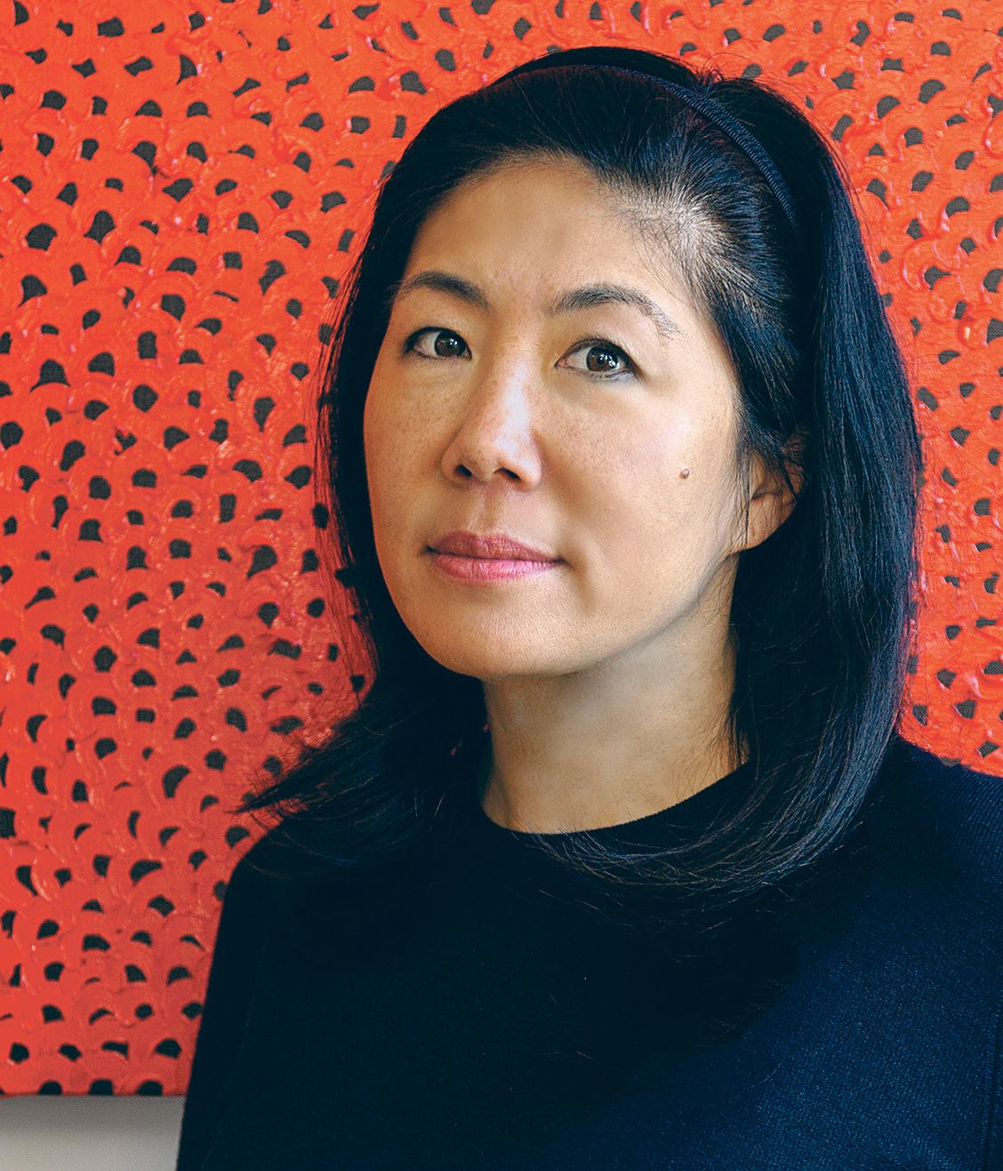 While back-packing in Czechoslovakia, Miyoung Lee started her art collection using travellers’ cheques David Laurence Photography