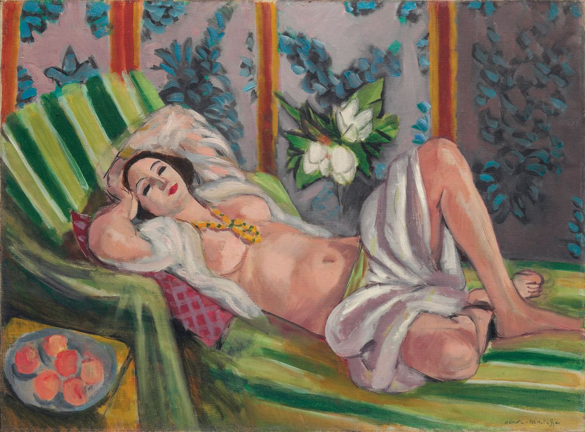 Matisse's Odalisque couchée aux magnolias (1923) is expected to sell for $50m Christie’s Images Ltd