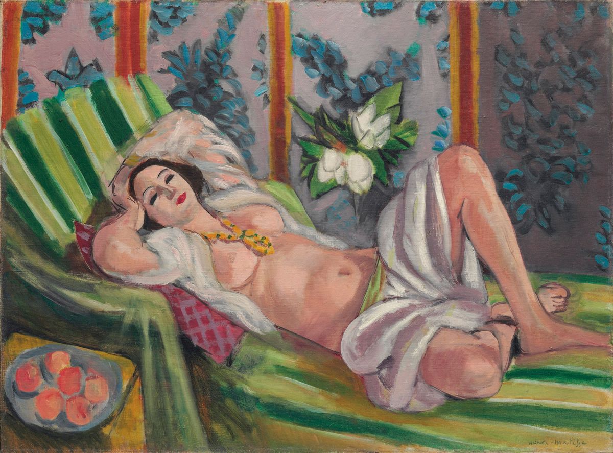 Matisse's Odalisque couchée aux magnolias (1923) is expected to sell for $50m Christie’s Images Ltd