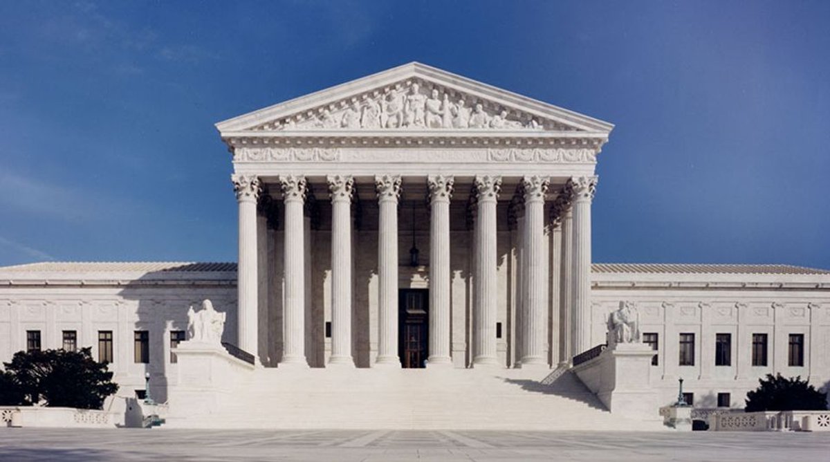US Supreme Court building in Washington, DC