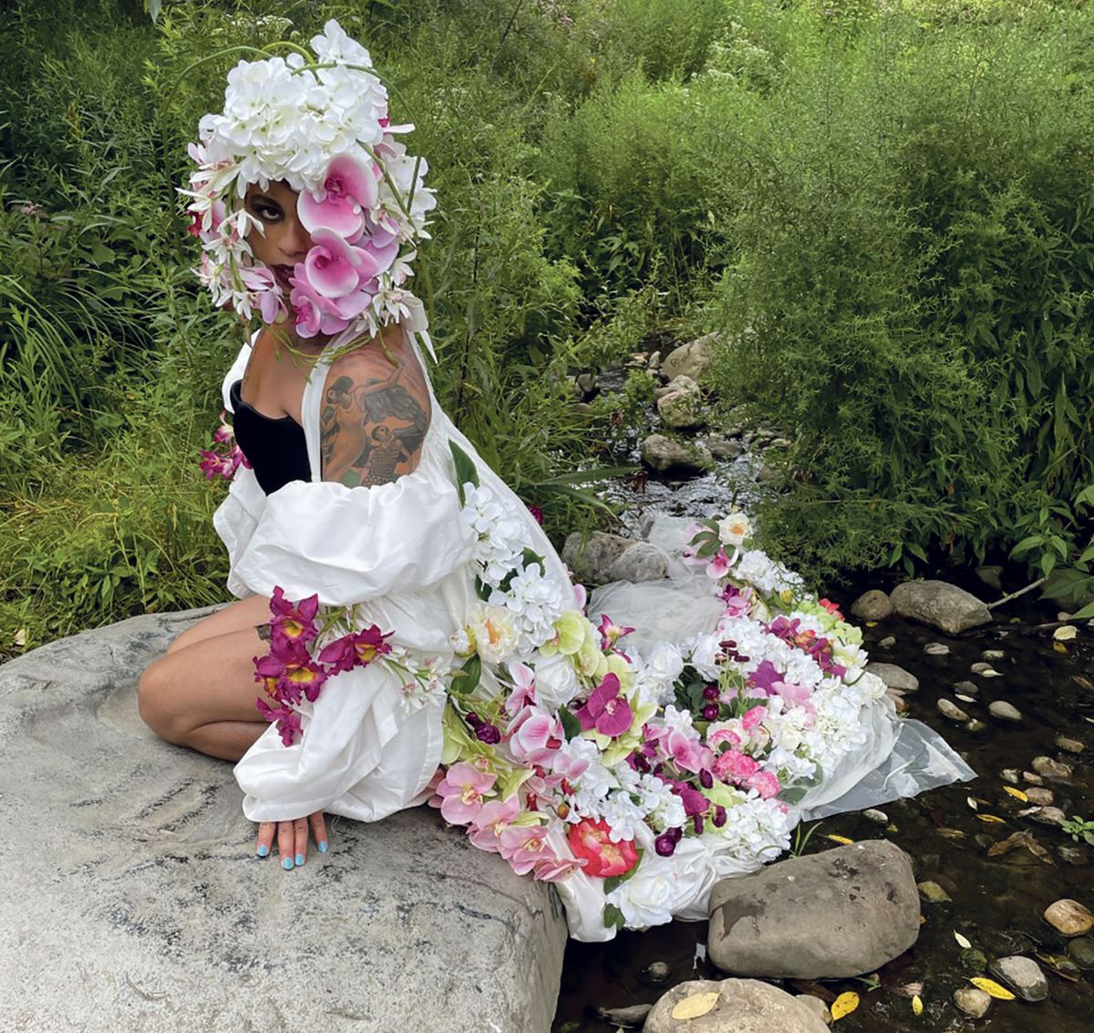 Tourmaline, who says “there is a power in allowing ourselves to focus on pleasurable things” Courtesy of the artist and Chapter NY