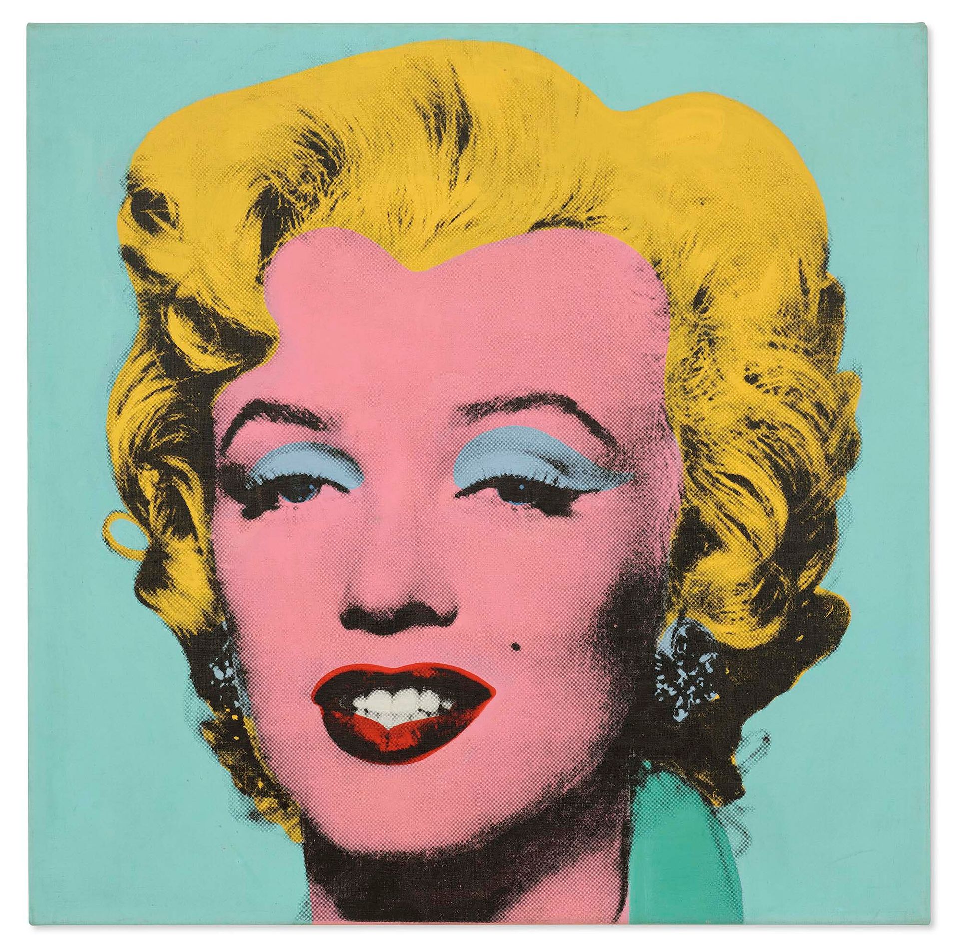 Andy Warhol, Shot Sage Blue Marilyn, 1964 Courtesy Christie's Images, Ltd.