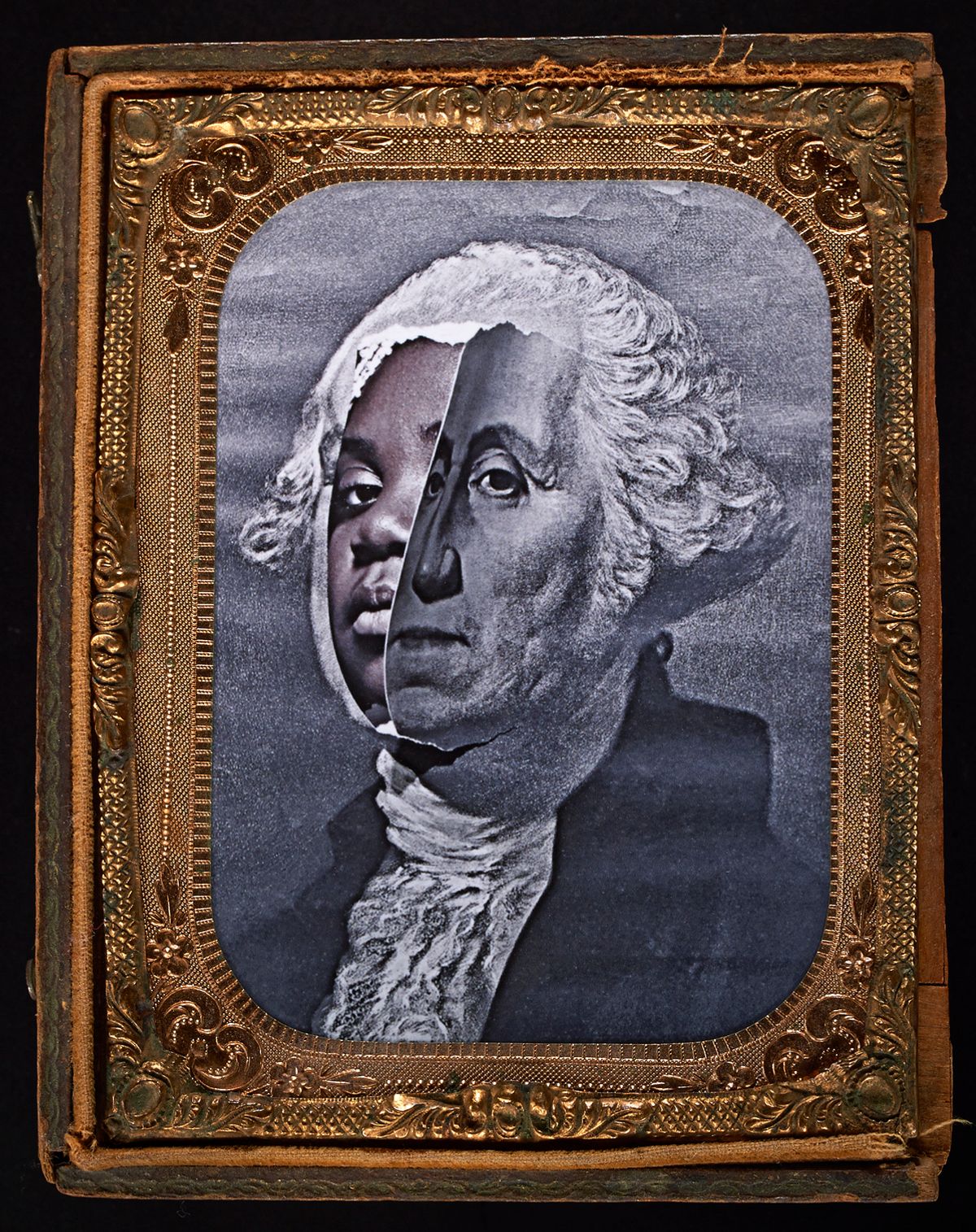 Elle Shushan gallery presents contemporary artist Maxine Helfman's Forefathers series at the 2019 Winter Show. Courtesy of Elle Shushan Fine Portrait Miniatures