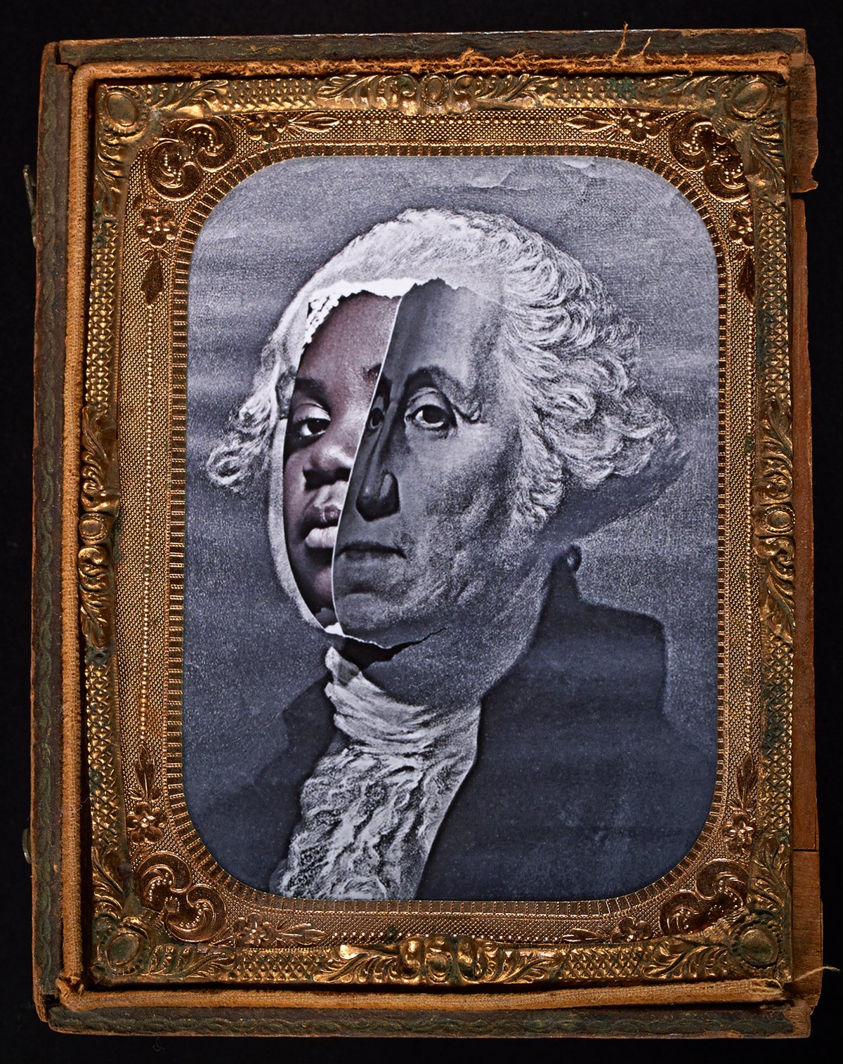 Elle Shushan gallery presents contemporary artist Maxine Helfman's Forefathers series at the 2019 Winter Show. Courtesy of Elle Shushan Fine Portrait Miniatures