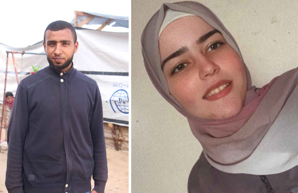 Sohaib Hisham Al-Koulak and Leena Majed Yassin have had to negotiate extraordinarily difficult circumstances in order to proceed with their studies
Photos: Sohaib Hisham Al-Koulak and Leena Majed Yassin