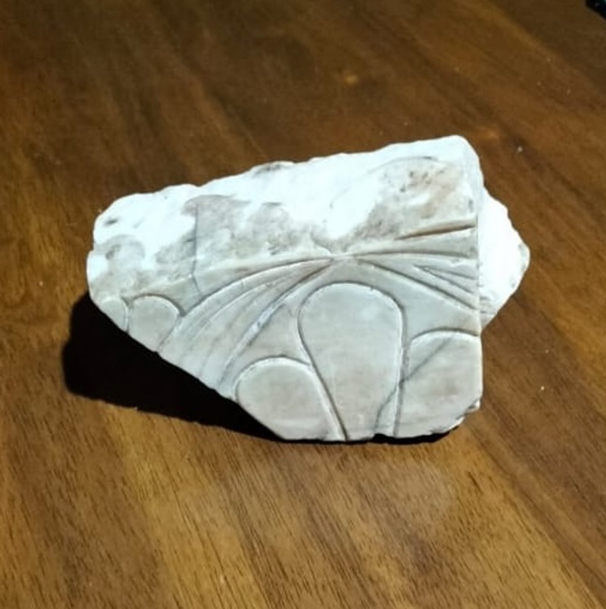 Marble fragment from the Acropolis recently returned to Greece Courtesy Enrico Tosti-Croce