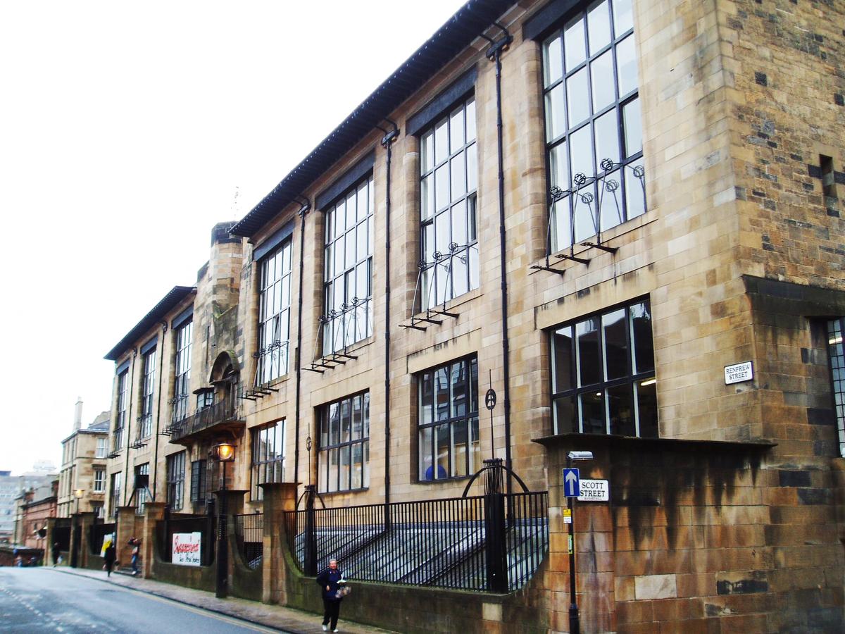 The Glasgow School of Art before the two fires Photo: Steve Cadman