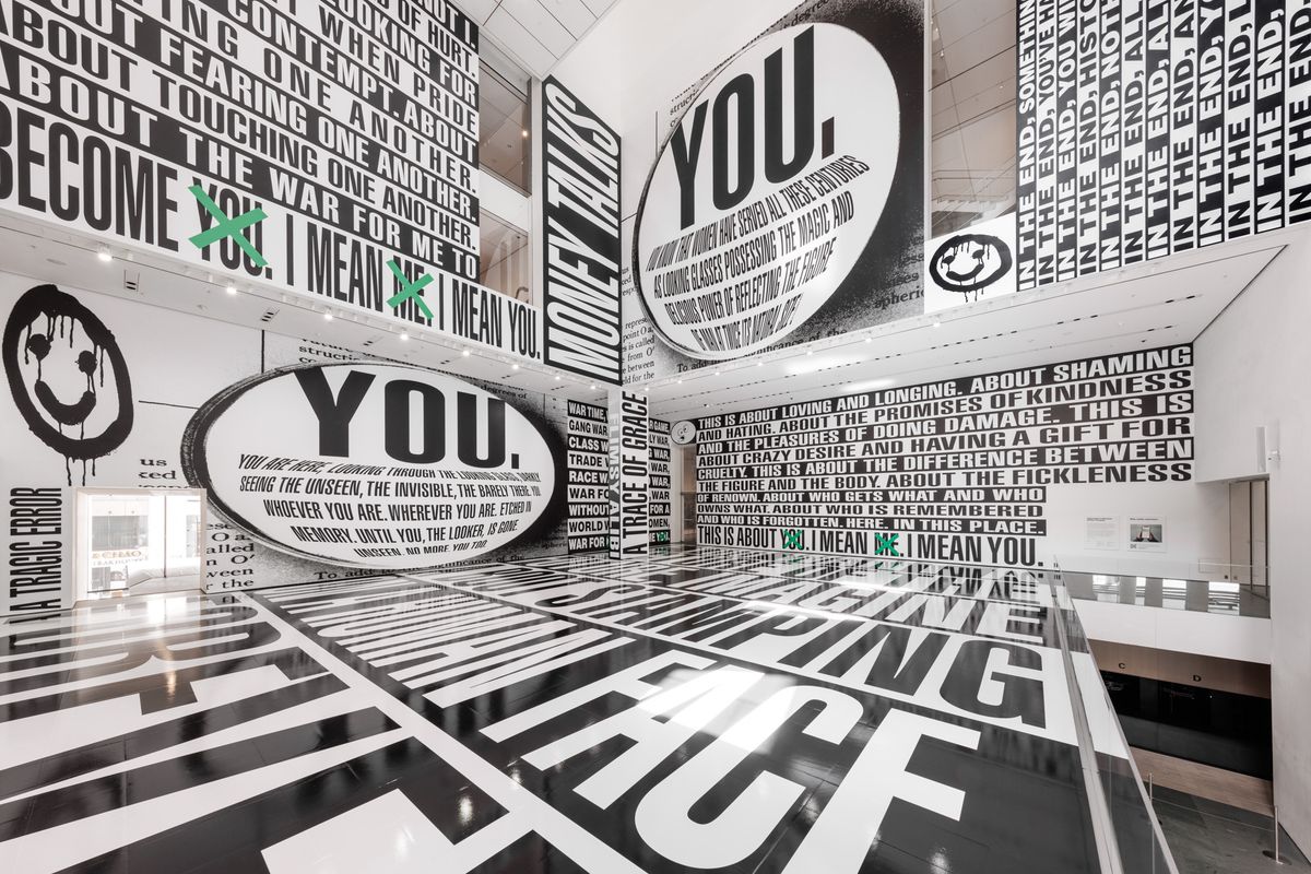 Review | Barbara Kruger’s wayward words opt for style over substance ...