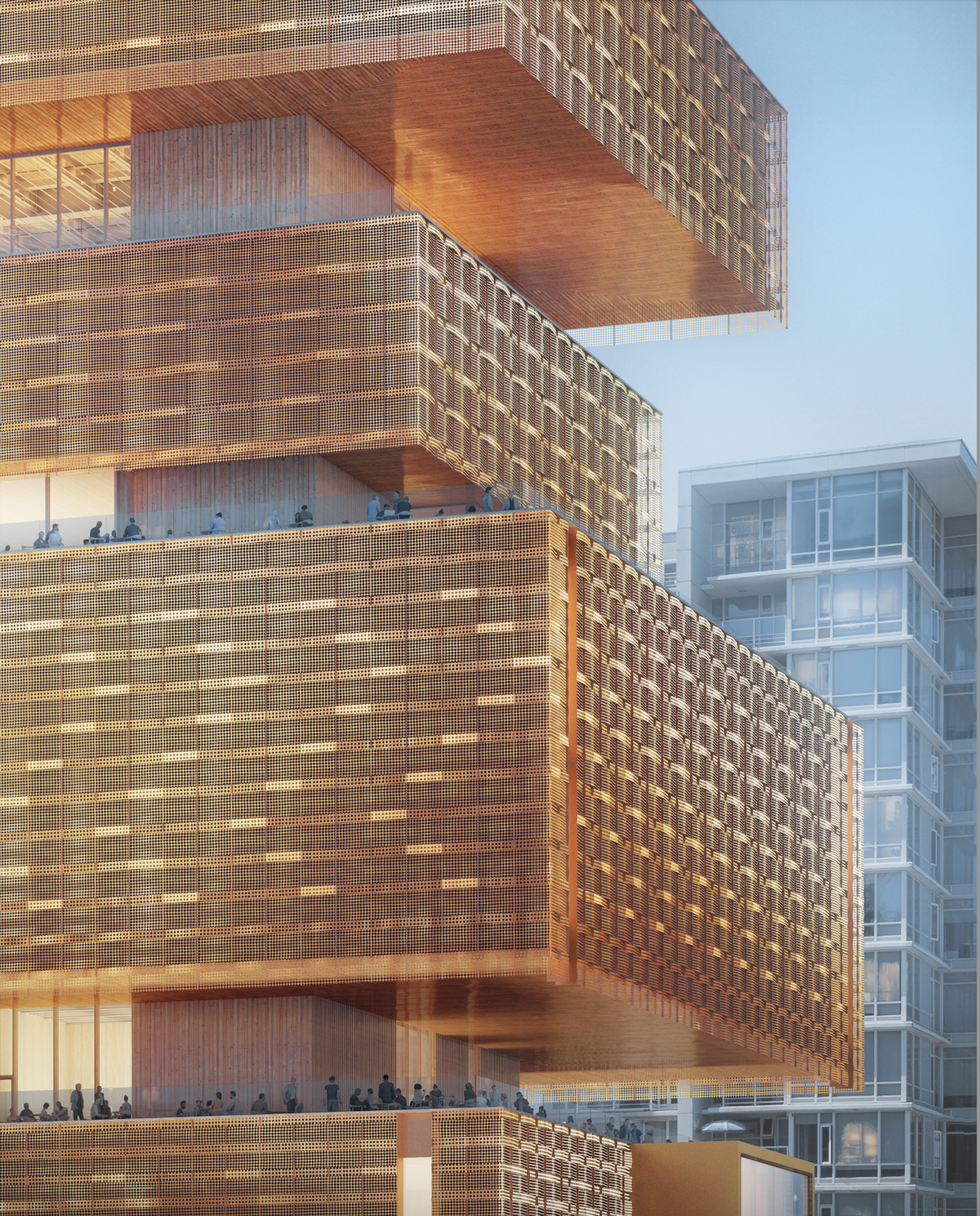 Renderings of the Vancouver Art Gallery © Herzog & de Meuron