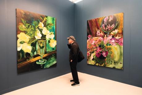 Artists impacted by Stephen Friedman gallery closure out in force at Frieze London