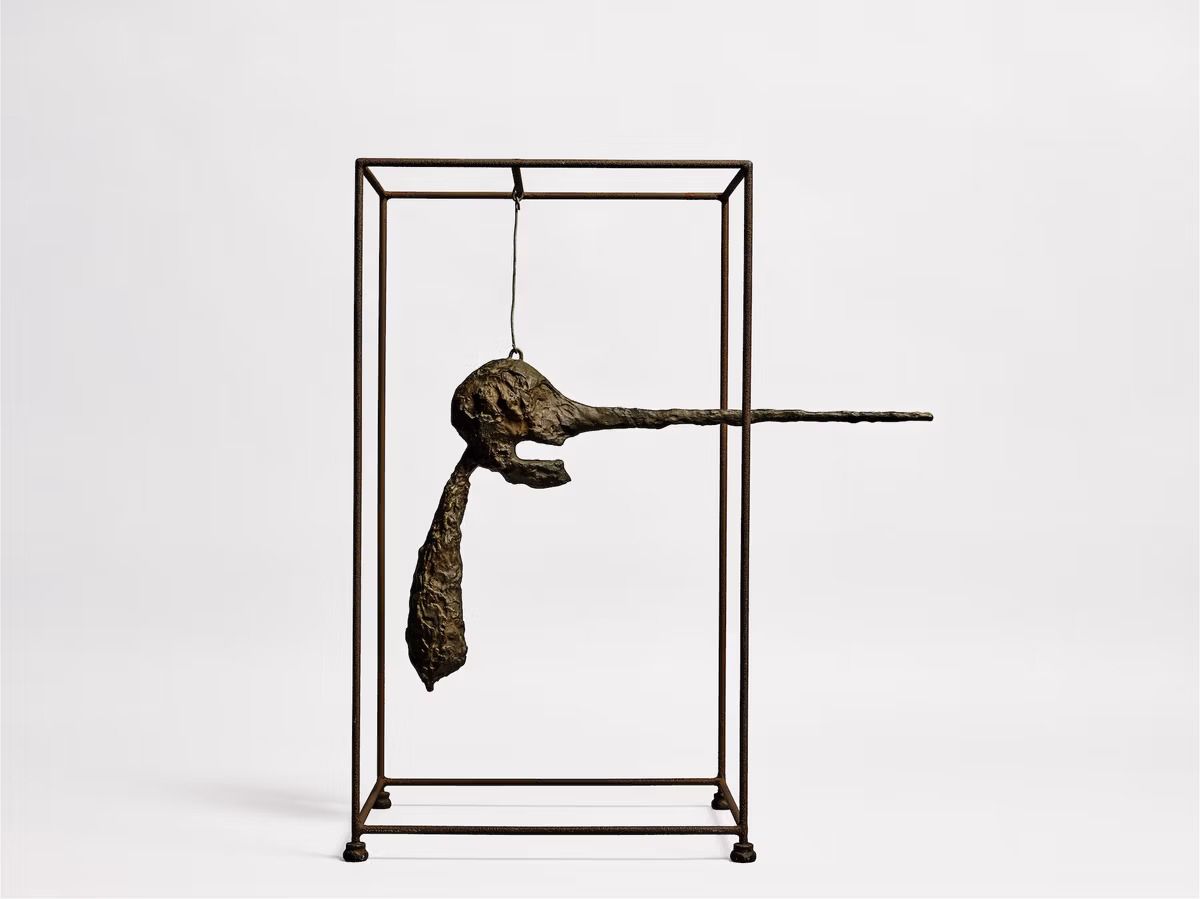 Alberto Giacometti, Le Nez, (1947) Courtesy of Sotheby's
