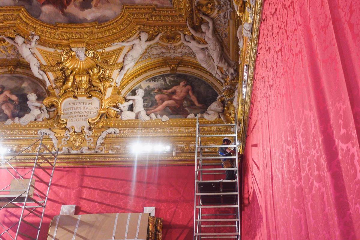The Sala di Giove in the Pitti Palace is one of the spaces undergoing transformation as part of the project
Courtesy of Gallerie degli Uffizi