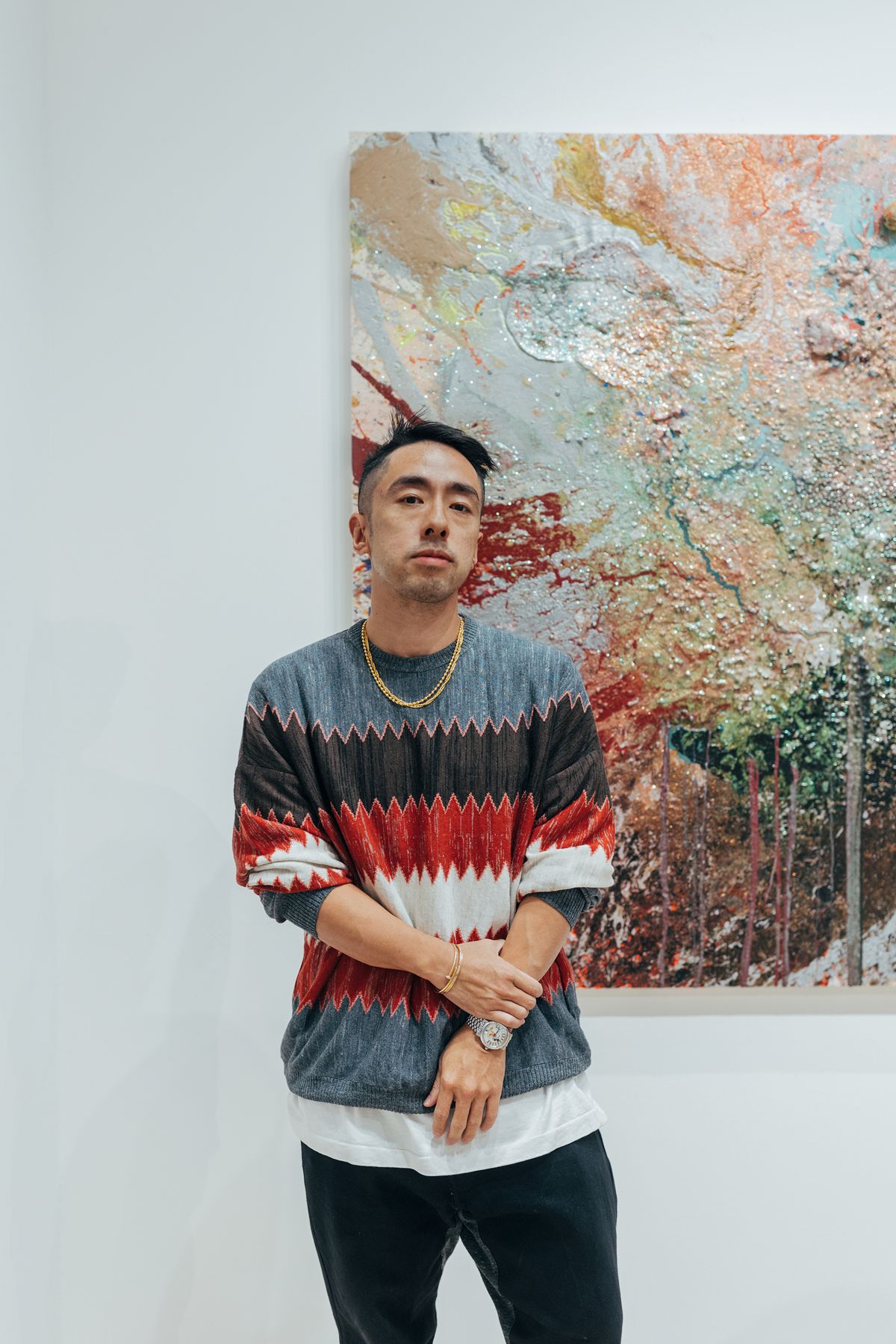 Gallerist and influencer Kevin Poon 

Courtesy of WOAW gallery